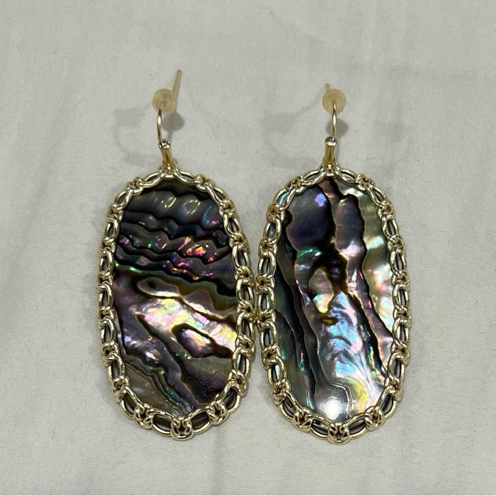 Kendra Scott Abalone Shell Danielle Earring